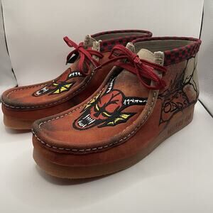 Stranger Things x Clarks Originals Wallabee Evo Hellfire Club Shoes Men’s 9.5